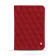 Portefeuille - Rouge - Couture ( Nappa - Pantone #d50032 ) 