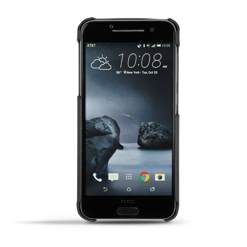 Capa em pele Housse cuir HTC One A9 - Noir ( Nappa - Black ) 