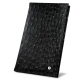 Porta libretto degli assegni - Autruche nero ( Noir / Black) 