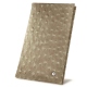 Schecktasche - Autruche desert ( Pantone #A39382 ) 