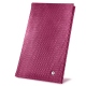 Chequebook wallet - Serpent ciclamino ( Pantone #9E4C6E ) 