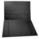 Leather desk mat with flap