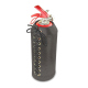 Leather cover for a 1 kilo fire extinguisher - Anthracite ( Pantone #41403c ) 