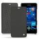 Microsoft Lumia 950 - 950 Dual Sim leather case - Noir ( Nappa - Black ) 