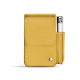 Porta-chaves em couro - Griffe 1 - Mimosa ( Pantone #b39437 ) 