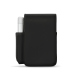 Leather cigarette case with lighter pocket