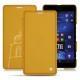Funda de piel Microsoft Lumia 950 XL - 950 XL Dual Sim - Jaune soulèu