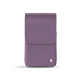 Leather case for slim cigarette pack | 100 S - Lilas ( Nappa - Pantone #b9a3e3 ) 