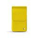Astuccio in pelle per pacchetto di sigarette pregiate | 100 S - Jaune fluo ( Pantone #c9ff57 ) 