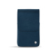 Leather case for slim cigarette pack | 100 S - Blu mediterran ( Pantone #0E3043 )
