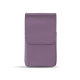 Leather case for slim cigarette pack | 100 S - Lilas PU ( Pantone #b9a3e3 )