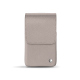 Leather case for slim cigarette pack | 100 S - Taupe innocent ( Pantone #d6d2c4 ) 