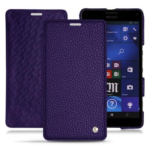 Capa em pele Microsoft Lumia 950 XL - 950 XL Dual SimCobalt ( Pantone #2b253f ) 