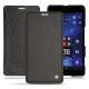 Funda de piel Microsoft Lumia 950 XL - 950 XL Dual Sim - Anthracite ( Pantone 424C ) 