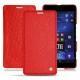 Funda de piel Microsoft Lumia 950 XL - 950 XL Dual Sim - Tomate ( Pantone 187C ) 