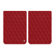 Funda de piel Kobo Clara Colour / BW - Rouge - Couture ( Nappa - Pantone #d50032 ) 