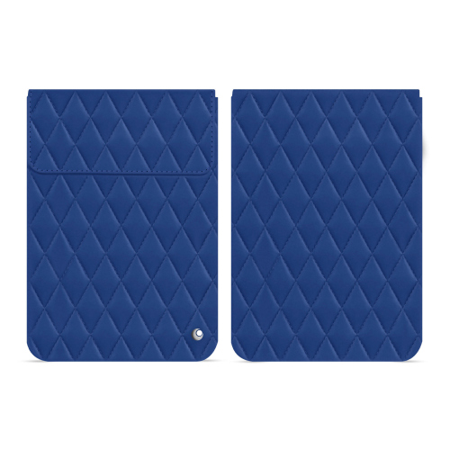 Premium-Tasche für Kobo Clara Colour / BWBleu océan - Couture ( Nappa - Pantone #15458a) 