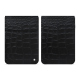 Funda de piel Kobo Clara Colour / BW - Crocodile nero ( Noir / Black) 