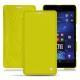 レザーケース Microsoft Lumia 950 XL - 950 XL Dual Sim - Jaune fluo