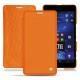 Funda de piel Microsoft Lumia 950 XL - 950 XL Dual Sim - Orange fluo