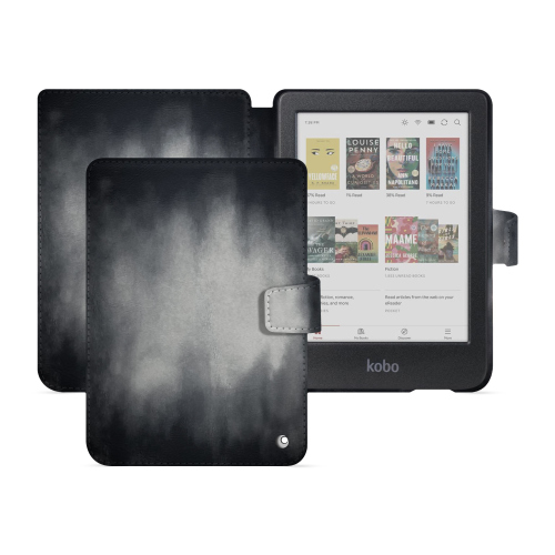 Deluxe horizontal flap cover for Kobo Clara Colour / BWGris Patine
