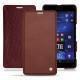 Housse cuir Microsoft Lumia 950 XL - 950 XL Dual Sim - Passion vintage ( Glutton - Red ) 