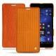 Capa em pele Microsoft Lumia 950 XL - 950 XL Dual Sim - Abaca arancio