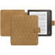 Housse cuir Kobo Libra Colour - Sable vintage - Couture ( Pantone #9b7340 ) 