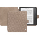 가죽 커버 Kobo Libra Colour - Taupe vintage - Couture ( Pantone #591d16 ) 