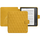 Capa em pele Kobo Libra Colour - Jaune soulèu - Couture ( Pantone #F3B934 )