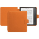 Housse cuir Kobo Libra Colour - Orange PU ( Pantone #ff9351 )