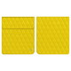 皮袋 Kobo Libra Colour - Jaune fluo - Couture ( Pantone #c9ff57 ) 