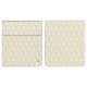 Kobo Libra Colour 가죽 파우치 - Blanc - Couture ( Nappa - White ) 