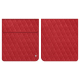 Kobo Libra Colour Lederhülle - Rouge troupelenc - Couture ( Pantone #AB191A )