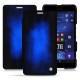 Custodia in pelle Microsoft Lumia 950 XL - 950 XL Dual Sim - Bleu Patine