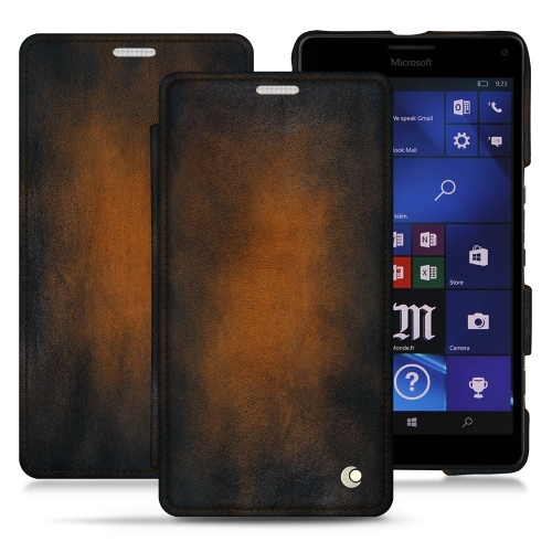 Microsoft Lumia 950 XL - 950 XL Dual Sim leather caseFauve Patine