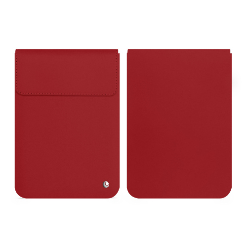 适用于 Kobo Clara Colour / BW 的豪华保护袋Rouge ( Nappa - Pantone #d50032 ) 