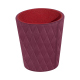 Dice cup - Prune vintage - Couture ( Pantone #612434 ) 