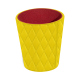 Tazza per i dadi - Jaune fluo - Couture ( Pantone #c9ff57 ) 