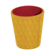 Taça de dados - Jaune soulèu - Couture ( Pantone #F3B934 )