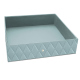 Storage tray - Bleu ciel - Couture ( Nappa - Pantone #abcae9 ) 