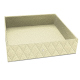 Storage tray - Ivoire - Couture ( Pantone #d6d6c6 ) 