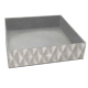 Vassoio di stoccaggio - Platinium - Couture ( Pantone 877C ) 