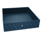 Storage tray - Blu mediterran - Couture ( Pantone #0E3043 )