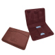Leather keeper for Memory Stick cards - Passion vintage ( Pantone #591d16 ) 