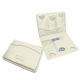 Leather keeper for Memory Stick cards - Blanc PU ( White ) 