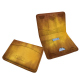 Leather keeper for Memory Stick cards - Doré Patine