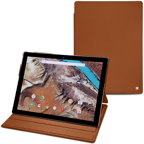 Google Pixel C leather caseMarron ( Nappa - Pantone #8B4720 ) 