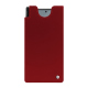 Funda de piel Samsung Galaxy Z Fold6 - Rouge ( Nappa - Pantone #d50032 ) 