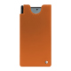 Custodia in pelle Samsung Galaxy Z Fold6 - Orange ( Nappa - Pantone #ff9351 ) 
